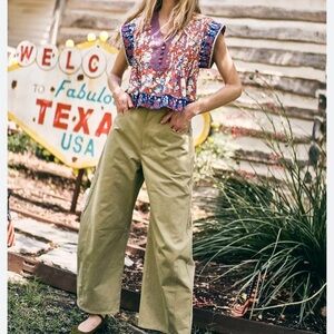 HUNTER BELL – MABEL PANT IN SAGE NWT